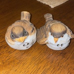 Bird salt pepper shakers
